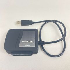 エレコム ゲームパッドコンバータ USB接続 プレステ/プレステ2コントローラ対応 1ポート JC-PS101UBK
