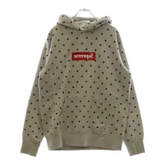 SUPREME (シュプリーム) 12SS × COMME des GARCONS SHIRT Box Logo Pullover Hooded コムデギャルソンシャツ 反転ボックスロゴスウェットプルオーバーパーカー グレーのサムネイル