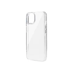 Corallo iPhone13 mini 対応 ケース クリア ストラップホール 付き シンプル 透明 ソフト スマホケース 耐 衝撃 (クリア)