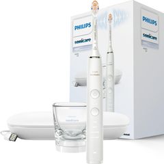 フィリップス 電動歯ブラシ ソニッケアー ダイヤモンドクリーン9000 (携帯用トラベルケース/充電器用グラス付き) HX9911/67 ホワイト [ホワイト]