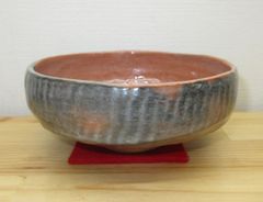 清康煕時代 郎窯紅釉碗　豇豆紅釉開片内白釉羅漢碗 窯変釉美人醉茶碗(F-179) 清康煕時代 郎窯紅釉碗 豇豆紅釉開片内白釉羅漢碗 窯変釉美人醉茶碗(F