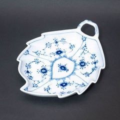 ロイヤル・コペンハーゲン ブルーフルーテッドプレイン リーフディッシュ