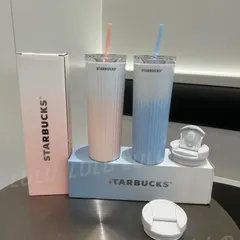 新品未使用！Starbucks スターバックスのストローステンレスコップ 473mL  bei155