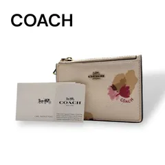COACH コインケース　レザー　ホワイト　250874352 R902