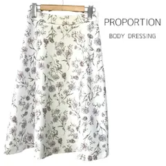 PROPORTION BODY DRESSING　プロポーションボディドレッシング　スカート　花柄　送料込み　L　969754