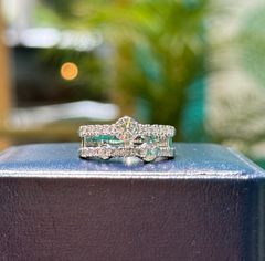 1キャラ超 美品タサキ K18 ダイヤ リング 1.01ct 0.55ct 6号 - メルカリ