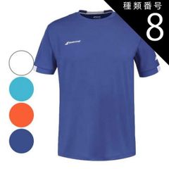 種類8:シアンブルー(4124)/12-14(152cm) バボラ(Babolat) 2024 ジュニア(ボーイズ) PLAY プレー クルーネック ゲームシャツ 3BP2011(24y8mテニス用ゲームウェア)(300019942)