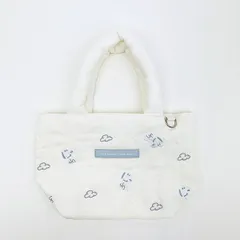 スヌーピー トートバッグ (ホワイト) ぬいぐるみシリーズ SNOOPY