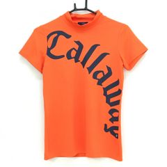 Callaway キャロウェイ モックネックシャツ オレンジ - メルカリ