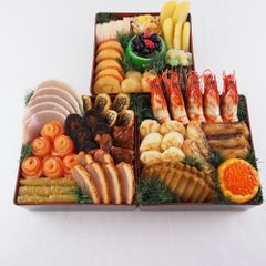 おせち 食品サンプル 幅21 高さ最大9 実物大 展示 ディスプレイ 食玩 HN31 