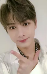 【中古】コレクションカード(男性) SEVENTEEN/JUN(ジュン)/衣装白・左手親指人差し指立て・裏面白/CD「3RD Album ： An Ode(Truth ver.)封入特典フォトカード