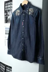 W ( S ) DSQUARED2(ディースクエアード2) シャツ デニム チャン- 1496B