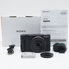 ★新品級・元箱付き★ SONY ソニー VLOGCAM デジタルカメラ ZV-1F ボディ ブラック #2667