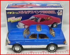 イチコー ブリキ フリクション■メルセデスベンツ380SEL青ブルー