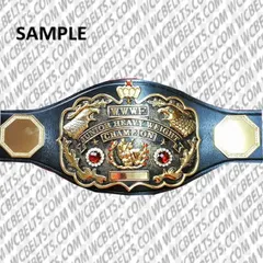 雑貨　[破損品] WWWF 世界ヘビー級チャンピオンベルト(レプリカ) ビリー・グラハムモデル 赤革 WWWFヘビー級（2）