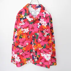 ami Alexandre Mattiussi アミ アレクサンドルマティッシュ 花柄 ジャケット ブルゾン a918515ssのサムネイル