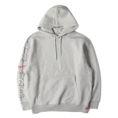 【新品】Supreme シュプリーム パーカー サイズ:S / 24SS NIKE 袖ロゴ スウェット パーカー (Hooded Sweatshirt) / ヘザーグレー / トップス フーディー プルオーバー / コラボ【メンズ】