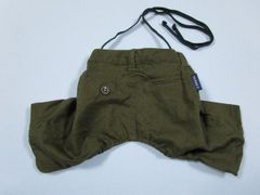 ペットパラダイス　 SSサイズ　ウエスト回り26～34㎝　J.PRESS　麻混パンツ  カーキ  中古