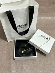 CELINE セリーヌ ネックレス ゴールド