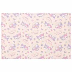  マイメロディ クロミ 大判ランチョンマット ランチクロス 風呂敷 包み 大きめ 子供 子ども キッズ キャラクター パステルフラワー スケーター 