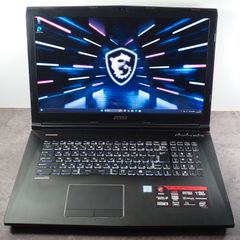 MSI GE72VR 6RF 、16 GBメモリ、GeForce GTX 1060、512GB SSD、Windows 11、ゲーミングノート、17.3インチ120Hz