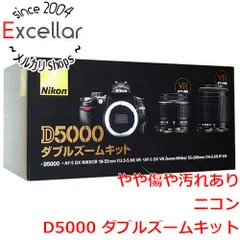 Nikon D3000 ダブルズームキット シャッター回数3851！！ ストアの通販