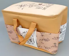 【中古】収納用品 ベージュ 【FDM】大きなポッケ付きバスケット 「くまのプーさん」