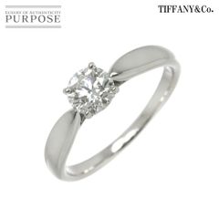 ⭐︎緊急値下げ⭐︎TIFFANY ダイヤモンドプラチナリング TIFFANY&Co. ティファニー チャネル セッティング ハーフ