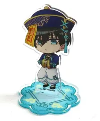 【中古】アクリルスタンド・アクリルパネル 糸師凛 「ブルーロック collaboration cafe in SMILE BASE CAFE ランダムアクリルミニスタンド キョンシーver.」