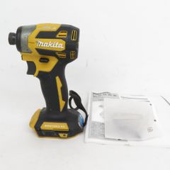 makita マキタ 18V対応 充電式インパクトドライバ フレッシュイエロー 本体のみ TD173D 中古