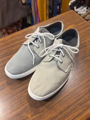 クラークス Clarks スニーカー ローカット グレー系 ライトグレー系 サイズ27cm A-597