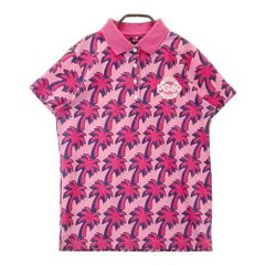 美品】PEARLY GATES PG89 パームツリー柄ポロシャツ - メルカリ
