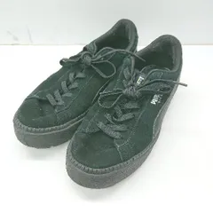 ◇ Θ PUMA プーマ ローカット スニーカー シューズ サイズ24 ブラック レディース E  【1412260013475】