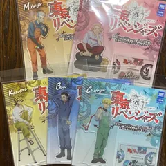 東京リベンジャーズ　バイク整備　アクスタ　マイキー　三ツ谷　場地　千冬　一虎