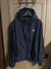 4 MONCLER(モンクレール) 21SS HATTAB ナイロン ウインドブレーカー ネイビー