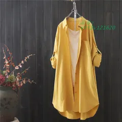 シャツワンピ カーディガン 長袖 ロング リネン 無地 夏 日焼け止め ワンピース 通勤 レディース アウター 冷房対策ゆったり 春 着痩せ  vii3v121620