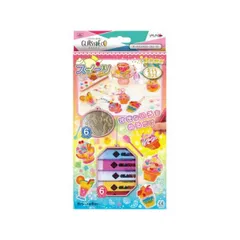 【新品・7営業日以内発送】ヤマト GDS6-W1 グラスデコ オーナメントセット 6カラー 6プレート スイーツ GDS6W1【沖縄離島販売不可】