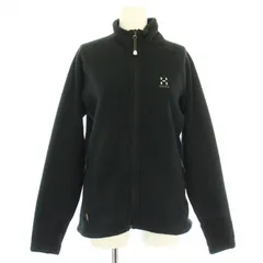 ホグロフス HAGLOFS フリースジャケット ジップアップ ボア S 黒 ブラック /TKのサムネイル