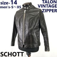 ①schott製【 L】クラシックレーサーUSA革ジャンninjaハーレーgpz