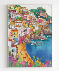 Emma Ball 水彩画 The Lanes,Brighton Emma Ball 水彩画 The Lanes,Brighton The Brighton Lanes