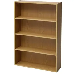 【在庫処分】山善(YAMAZEN) 文庫本収納ラック 本棚 ライトブラウン 幅60×奥行17×高さ89cm CMCR-9060(LBR)