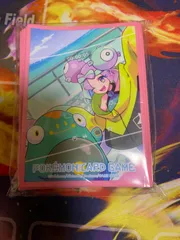 ポケカ 海外版 ナンジャモ サプライ コイン　デッキシールド　プレイマット デッキシールド『海外/ナンジャモ(スペシャルセット)』64枚入り