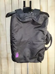 The NorthFace Purple label ノースフェイス  パープルレーベル 3WAY リュック  ブラック レザー カモ柄　 欠損あり
