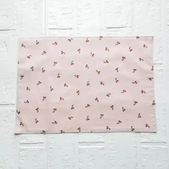 まぁ様　確認用　さくらんぼ　アイボリー　ランチョンマット　25×33 まぁ様確認用さくらんぼアイボリーランチョンマット25×33