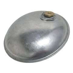 土井金属 トタン製 湯たんぽ miniまる 1.2型 袋なし 1.2L アウトドア キャンプ IH・直火対応 じょうご付き 暖房 カイロ 焚火