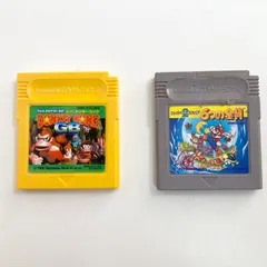 【動作確認済】2つセット スーパードンキーコングGB スーパーマリオランド2 6つの金貨 レトロゲーム 任天堂 Nintendo レア 希少