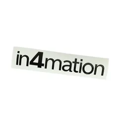 in4mation NEW STANDARD カッティングステッカー 黒 hawaiiのサムネイル