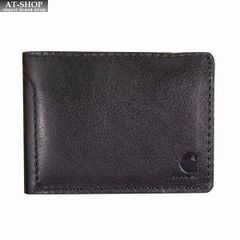 メンズ 財布 カーハート Carhartt 二つ折り財布 メンズ 財布 小銭入れ無し Patina Leather Bifold Wallet  ブラック　おしゃれ 誕生日 プレゼント ギフト