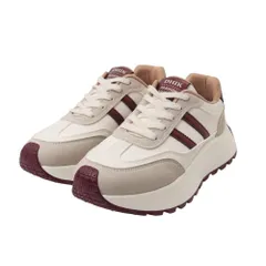 ☆ ワイン ☆ 38(23.5cm) ☆ 厚底スニーカー ダッドスニーカー ダッドシューズ ライン入り 厚底スニーカー レディース スニーカー ダッドスニーカー ダッドシューズ カジュアルスニーカー 歩きやすい 厚底シューズ 滑りにくい おしゃれ かわいい