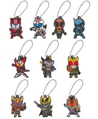 【中古】キーホルダー 全10種セット 「仮面ライダーシリーズ レジェンドライダー カプセルラバーマスコット5」